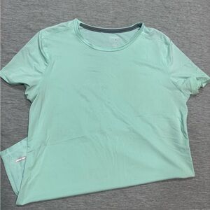 Women's Green Athletic Top